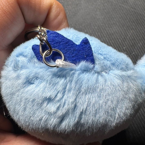 Fluffy Stitch keychain like new