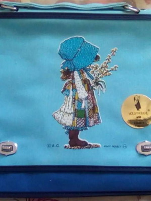 Vintage τσάντα Holly Hobbie αχρησιμοποίητη με αυτοκόλλητο γνησιότητας