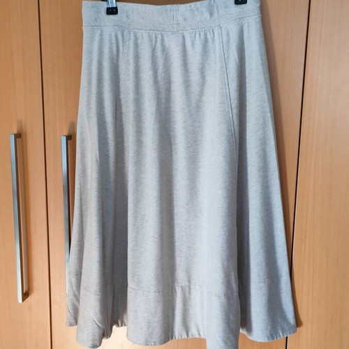 Nike midi skirt beige cotton like new, size S
