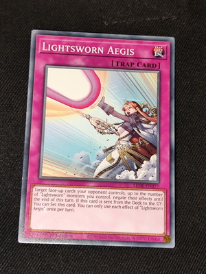 Lightsworn Aegis Yu-Gi-Oh κάρτα καινούργιο