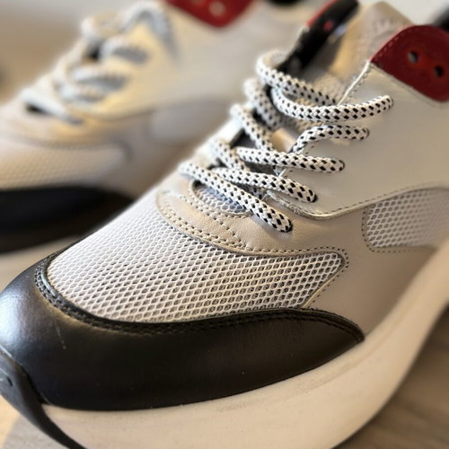 Janet Sport Chunky Platform Sneakers like new, size 40, white