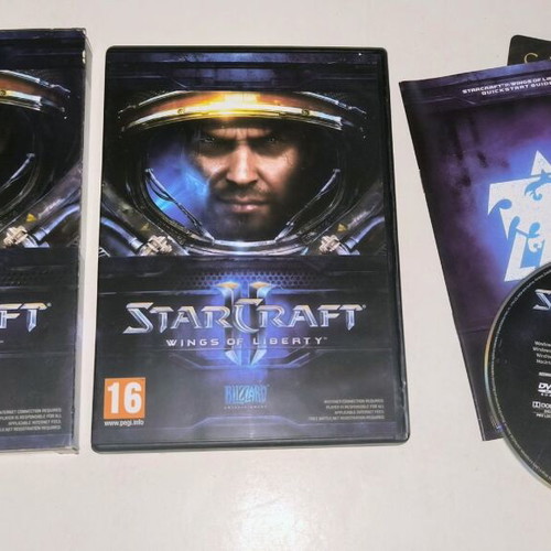 Starcraft II Wings of Liberty PC like new
