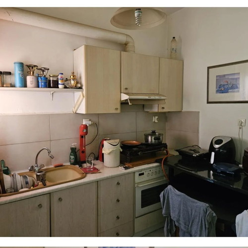 Apartment 67 sqm furnished with balcony and Acropolis view in Kolonos