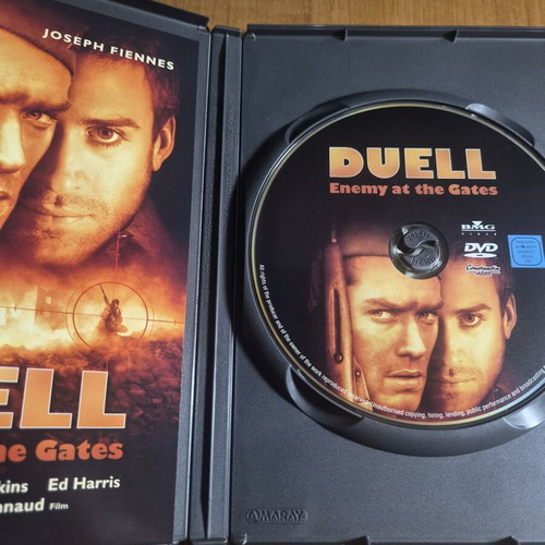 Enemy at the Gates Duell DVD like new, deluxe widescreen edition