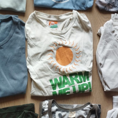 Men's T-shirts pack of 10 size S used, cotton, brands Zara H&M XYDE Roly