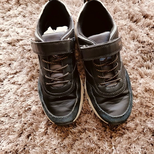 Geox boys' shoes size 36 black like new