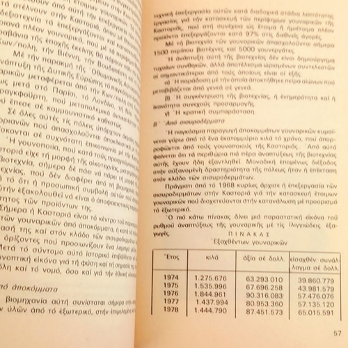 Tourist Guide Kastoria like new, by Nikolaos Daskalakis 1979