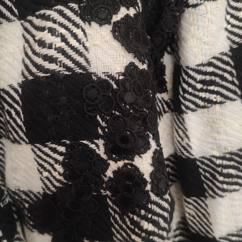 Vintage Hania Romion checked coat jacket new, size M-L