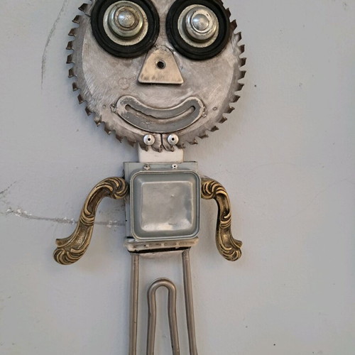 Mr Roll wall art new upcycled materials