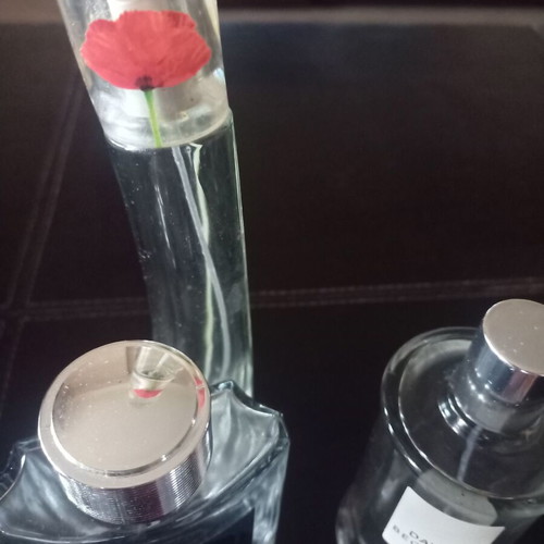 Empty perfume bottles and miniatures used, set of 13 pieces