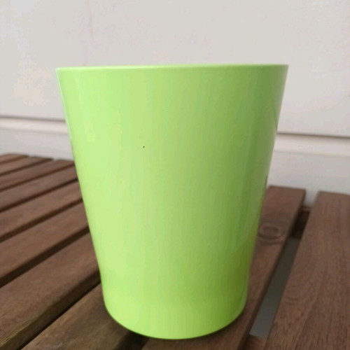 Ceramic flowerpot used Ø13x16cm, 1lt for orchids