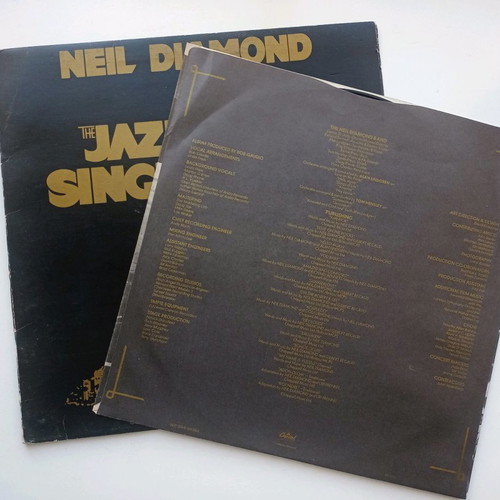 Neil Diamond The Jazz Singer vinyl used, soundtrack