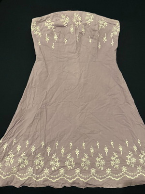 Purple summer dress like new, size M