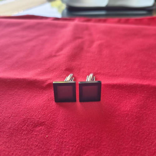 Cufflinks black, like new