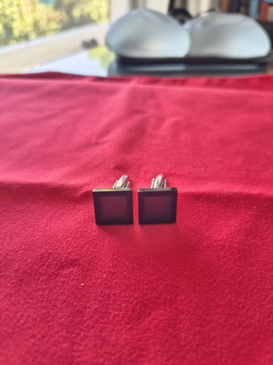 Cufflinks black, like new