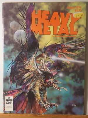 Heavy Metal magazine issue 4 Vol.II August 1978