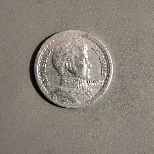 Coin 1 peso 1954 used, rare