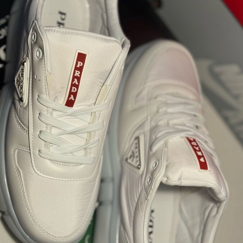 Prada shoes for men new, casual, white, size 40-44