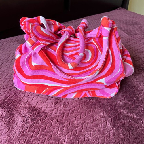 Y2K shoulder bag multicolor XL like new