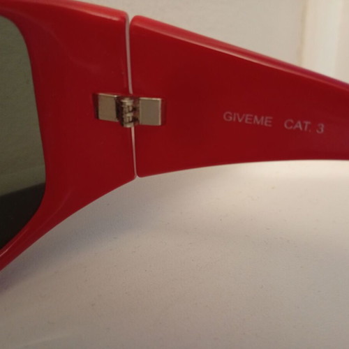 Criminal red sunglasses like new