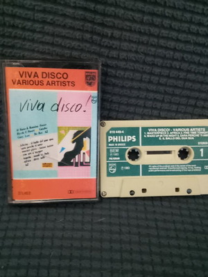 Viva Disco! cassette tape used, pop