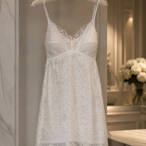 #OFFER Miss Rosy All-Over Nightgown Small New Bridal Nightgown