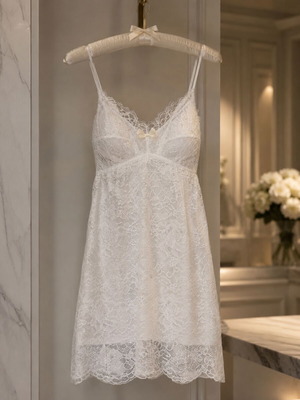 #OFFER Miss Rosy All-Over Nightgown Small New Bridal Nightgown