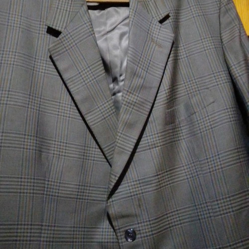 Men's winter jacket used M/L olive with brown