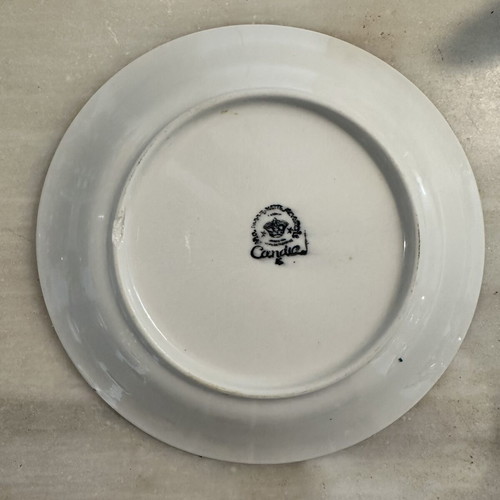 Collectible PASOK 1977 Plate used with handwritten note