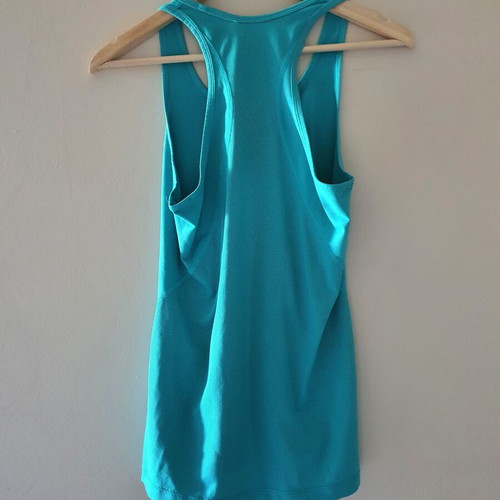 Nike Dri-FIT women's tank top size M like new, blue-green