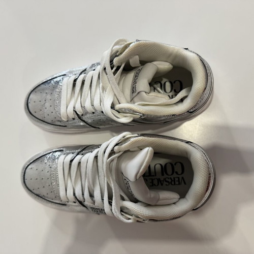 Versace Jeans Couture silver sneakers size 36 new