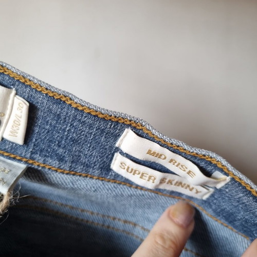 Superdry skinny jeans καινούργια, μέγεθος 30x30, μπλε