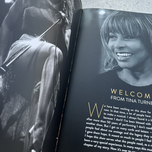 The Tina Turner Musical souvenir program like new
