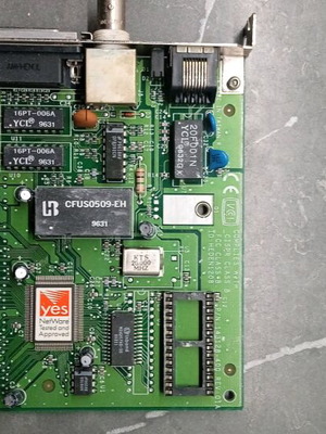 Retro network card used
