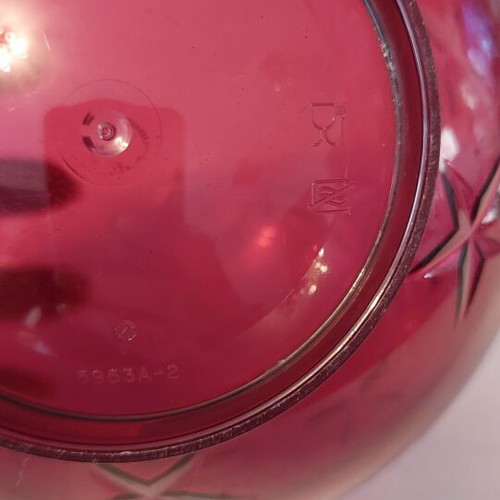 Tupperware Sphere Bowl purple with stars used