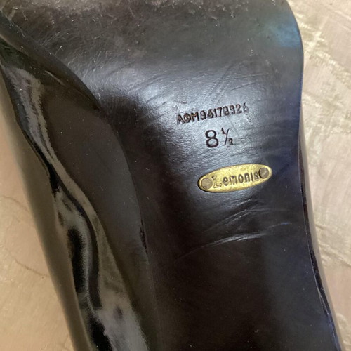 Kalogerou vintage patent leather pumps like new, size 39