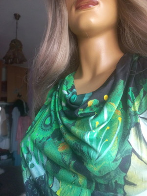 Desigual Urale dress green size M like new