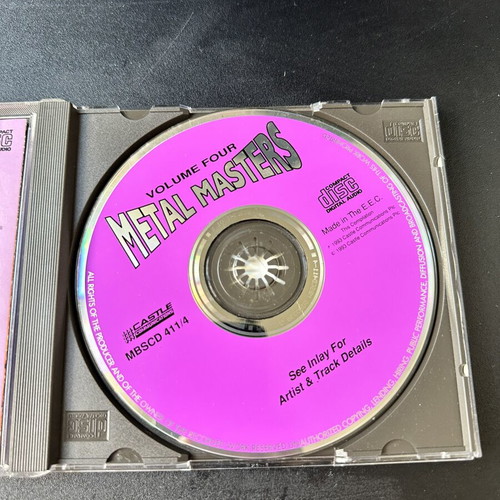 Metal Masters Volume Four CD, heavy metal collection