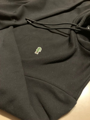 Lacoste Hoodie καινούργιο, μέγεθος M, μαύρο
