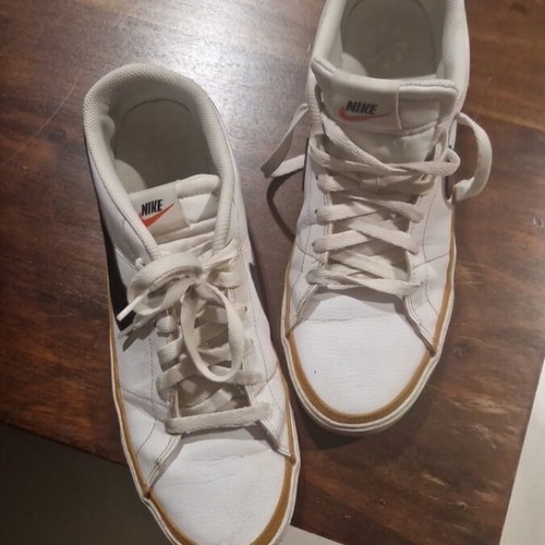 Nike men's sneakers like new, white, size 45.5