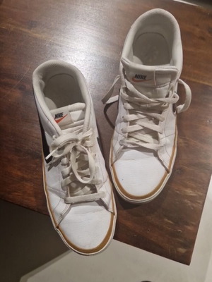 Nike men's sneakers like new, white, size 45.5