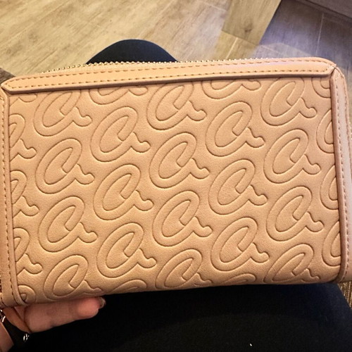 Axel wallet pink nude with gold details new
