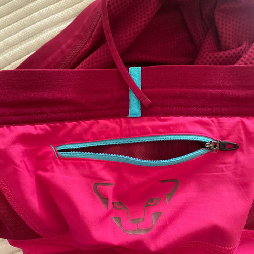 Dynafit running shorts 2in1 pink size M like new