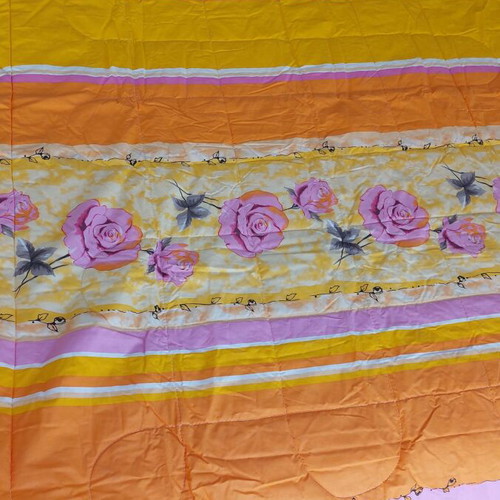 Single quilt 100% cotton, double-sided, new