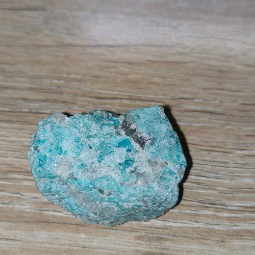 Amazonite natural raw stone from Madagascar like new