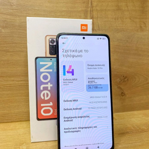 Xiaomi Redmi Note 10 Pro 6/64GB gray like new