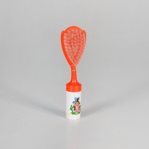 Vintage baby brush rattle used from 1970s