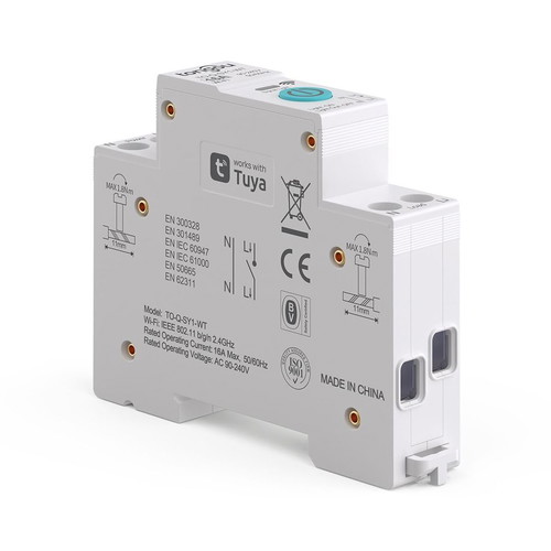 TONGOU WiFi Smart Switch 16A DIN Rail New