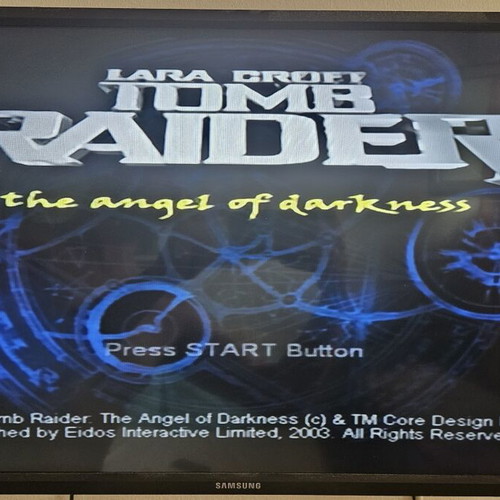 Tomb Raider The Angel of Darkness PS2 game used, action adventure