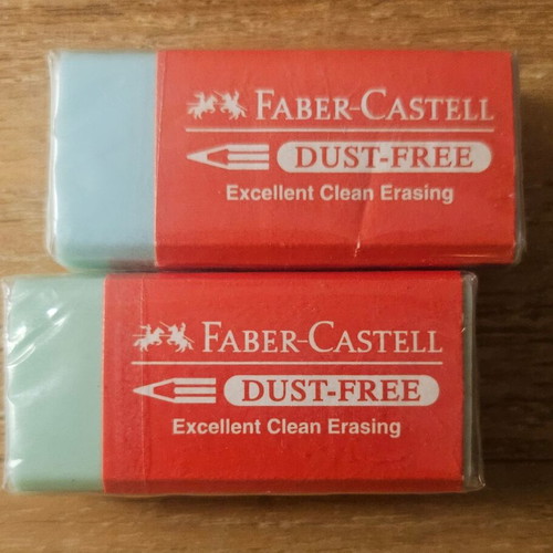 Faber Castell erasers new, set of 2